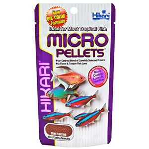 HIKARI Tropical Fish Micro Pellets Nutritional Food for Smaller Mouth Fishes 80g HIKARI Tropical Fish Micro Pellets Nutritional Food for Smaller Mouth Fishes 80g