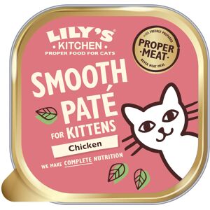 Lily's Kitchen Lily?s Kitchen Smooth Chicken Pat? Complete Nutrition Kitten Food 19 x 85g Lily's Kitchen Lily?s Kitchen Smooth Chicken Pat? Complete Nutrition Kitten Food 19 x 85g