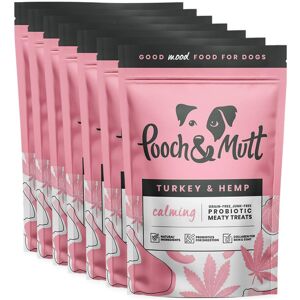 Pooch & Mutt - Meaty Dog Treats (Grain Free), Turkey & Hemp, Pack of 7x120g Pooch & Mutt - Meaty Dog Treats (Grain Free), Turkey & Hemp, Pack of 7x120g