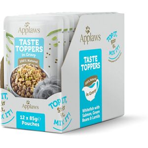 Applaws Natural Wet Dog Food Pouch, Grain Free Whitefish with Salmon in Gravy 12 Applaws Natural Wet Dog Food Pouch, Grain Free Whitefish with Salmon in Gravy 12
