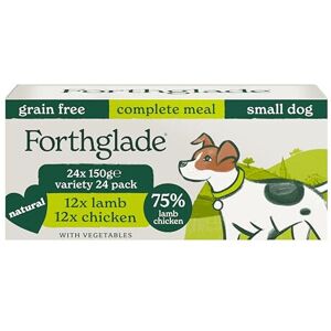 Forthglade Wet Dog Food For Small Dogs (24 x 150g Trays) - Grain Free Variety Pa Forthglade Wet Dog Food For Small Dogs (24 x 150g Trays) - Grain Free Variety Pa