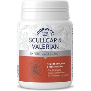 DORWEST HERBS Scullcap & Valerian Calming Tablets for Dogs and Cats, 200 Tablets DORWEST HERBS Scullcap & Valerian Calming Tablets for Dogs and Cats, 200 Tablets