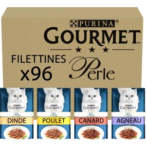 Gourmet Perle Chef's Collection In Gravy (Turkey, Chicken, Duck, Lamb) 96X85g Gourmet Perle Chef's Collection In Gravy (Turkey, Chicken, Duck, Lamb) 96X85g