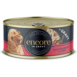Encore 100% Natural Wet Dog Food, Grain Free Chicken with Beef in Gravy Pack of Encore 100% Natural Wet Dog Food, Grain Free Chicken with Beef in Gravy Pack of