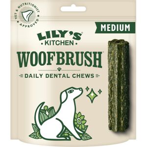 Lily's Kitchen Woofbrush Dental Chew - Natural Dental Sticks for Medium Dogs (5 Lily's Kitchen Woofbrush Dental Chew - Natural Dental Sticks for Medium Dogs (5