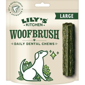 Lily's Kitchen Woofbrush Dental Chew - Natural Dental Sticks for Large Dogs (4 P Lily's Kitchen Woofbrush Dental Chew - Natural Dental Sticks for Large Dogs (4 P