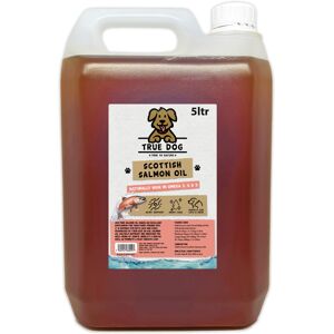 True Dog 100% Scottish Salmon Oil 5ltr - Salmon Oil for Dogs 5000ml - Omega 3, 6 True Dog 100% Scottish Salmon Oil 5ltr - Salmon Oil for Dogs 5000ml - Omega 3, 6