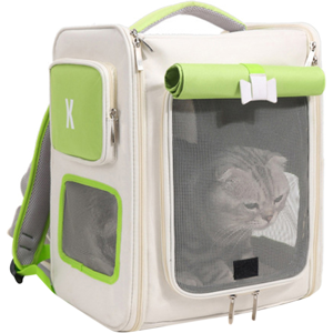 Exogio Large Capacity Cat Expandable Backpack Breathable Foldable Carrier Bag Portable Exogio Large Capacity Cat Expandable Backpack Breathable Foldable Carrier Bag Portable