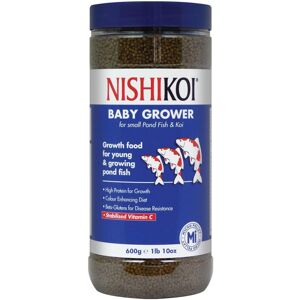 Nishikoi Baby Grower Pond Fish Food Pellets (600g - Growth) Nishikoi Baby Grower Pond Fish Food Pellets (600g - Growth)