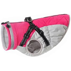 Unbranded For Waterproof Pet Jacket With Harness Winter Warm Dog Clothes Unbranded For Waterproof Pet Jacket With Harness Winter Warm Dog Clothes