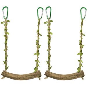 Unbranded For Bird Cage Landscaping Parrot Swing Toy Wood Chewing Unbranded For Bird Cage Landscaping Parrot Swing Toy Wood Chewing