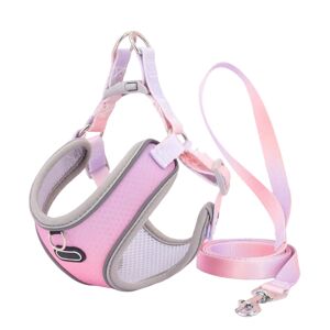 Exogio Escape Proof Cat Harness and Leash Set Adjustable Mesh Dog Vest Puppy Pet Walkin Exogio Escape Proof Cat Harness and Leash Set Adjustable Mesh Dog Vest Puppy Pet Walkin