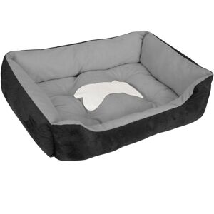 Unbranded (Black, L -27.6"x19.7"x5.9") Pet Large Dog Cat Bed Puppy Cushion House Soft Warm Unbranded (Black, L -27.6"x19.7"x5.9") Pet Large Dog Cat Bed Puppy Cushion House Soft Warm