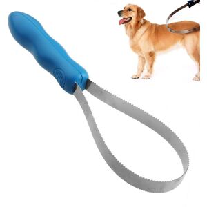 Unbranded Dog Deshedding Loop Brush Double-Sided Shedding Blade Grooming Tool for Dogs and Unbranded Dog Deshedding Loop Brush Double-Sided Shedding Blade Grooming Tool for Dogs and