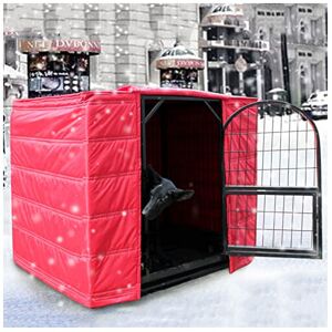 Unbranded Warming Dog House Cover 61x43x52cm, Thick Cotton Winter Insulated Waterproof Win Unbranded Warming Dog House Cover 61x43x52cm, Thick Cotton Winter Insulated Waterproof Win