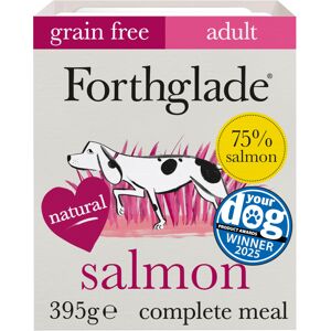 Forthglade Complete Natural Wet Dog Food - Grain Free Salmon (18 x 395 g) Trays Forthglade Complete Natural Wet Dog Food - Grain Free Salmon (18 x 395 g) Trays