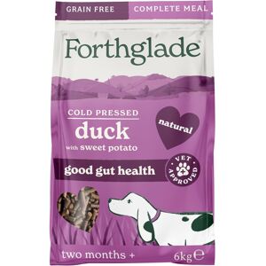 Forthglade Complete Natural Dry Dog Food - Grain Free Duck with Vegetables (6kg) Forthglade Complete Natural Dry Dog Food - Grain Free Duck with Vegetables (6kg)