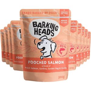 Barking Heads Wet Dog Food - Pooched Salmon - Salmon & Sardine - No Artificial F Barking Heads Wet Dog Food - Pooched Salmon - Salmon & Sardine - No Artificial F