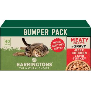 Harringtons Complete Wet Pouch Grain Free Hypoallergenic Adult Cat Food Meaty in Harringtons Complete Wet Pouch Grain Free Hypoallergenic Adult Cat Food Meaty in