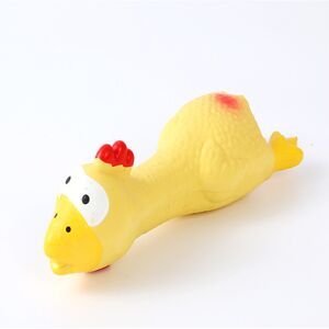 Unbranded (Yellow) Squeaky Latex Chicken Shaped Toy Versatile Entertaining Ideal Playtime Unbranded (Yellow) Squeaky Latex Chicken Shaped Toy Versatile Entertaining Ideal Playtime