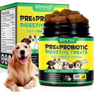 JYW Probiotics for Dogs - 30 Chews, Gut Health & Digestive Support JYW Probiotics for Dogs - 30 Chews, Gut Health & Digestive Support