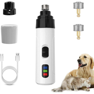 Unbranded Silent Groom Pro Nail Grinder for Dogs, Rechargeable USB Electric Pet Nail Trimm Unbranded Silent Groom Pro Nail Grinder for Dogs, Rechargeable USB Electric Pet Nail Trimm