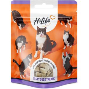 HiLife Duck Breast Cat Treats, Freeze Dried, Grain Free (12 Bags x 10g) HiLife Duck Breast Cat Treats, Freeze Dried, Grain Free (12 Bags x 10g)