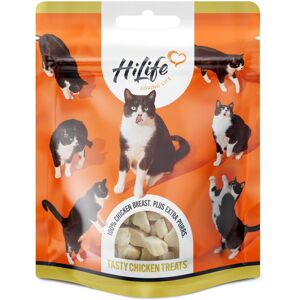 HiLife Chicken Breast Cat Treats, Freeze Dried (12 Bags x 10g) HiLife Chicken Breast Cat Treats, Freeze Dried (12 Bags x 10g)