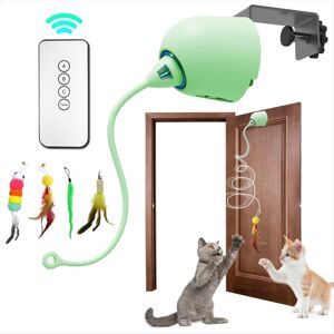 sin marca Interactive Cat Toys Hanging Electric Cat Toys for Indoor Cats green sin marca Interactive Cat Toys Hanging Electric Cat Toys for Indoor Cats green