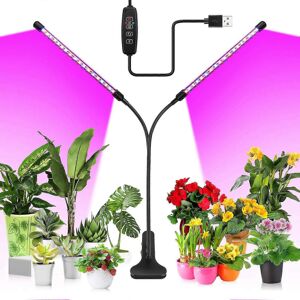 Unbranded 20W Indoor Plant Grow Light, 360 Adjustable Gooseneck, with Table Clip, 3 Lighti Unbranded 20W Indoor Plant Grow Light, 360 Adjustable Gooseneck, with Table Clip, 3 Lighti