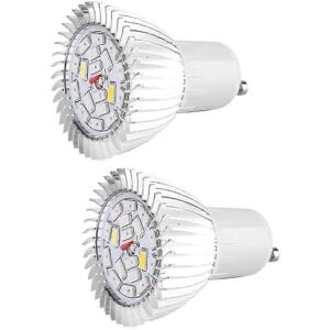 Unbranded 2 Pack 85-265V Full Spectrum LED Grow Light for Indoor Hydroponic Greenhouse 28W Unbranded 2 Pack 85-265V Full Spectrum LED Grow Light for Indoor Hydroponic Greenhouse 28W