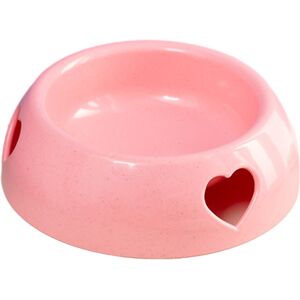 Unbranded (pink, small size) Cartoon Plastic Dog Bowl Pets Mealtime Environmentally Friend Unbranded (pink, small size) Cartoon Plastic Dog Bowl Pets Mealtime Environmentally Friend