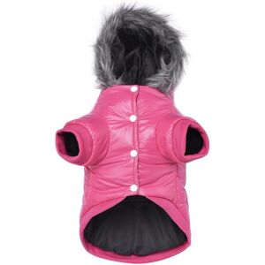 Unbranded (Pink, M) ZSY Ultra Warm Windproof Puffer Coat for Small Dogs, Waterproof Insula Unbranded (Pink, M) ZSY Ultra Warm Windproof Puffer Coat for Small Dogs, Waterproof Insula