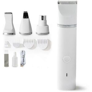Kikidex (As show, One size) 4 IN1 Pet Grooming Kit Rechargeable Pets Clippers Dog Cat Ha Kikidex (As show, One size) 4 IN1 Pet Grooming Kit Rechargeable Pets Clippers Dog Cat Ha