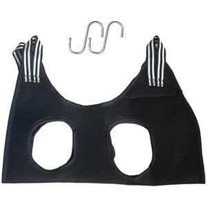 Unbranded Pet Grooming Hammock Black, Anti Scratch Cat Nail Trimming Bag, Hanging Hook Unbranded Pet Grooming Hammock Black, Anti Scratch Cat Nail Trimming Bag, Hanging Hook