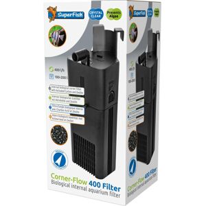 SuperFish Corner-Flow 400 Internal Aquarium Filter Crystal Clear Tropical Fish T SuperFish Corner-Flow 400 Internal Aquarium Filter Crystal Clear Tropical Fish T