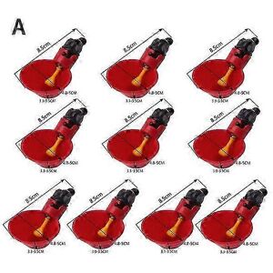 Unbranded Set of 10 automatic water cups for chickens and birds, poultry drinkers Unbranded Set of 10 automatic water cups for chickens and birds, poultry drinkers