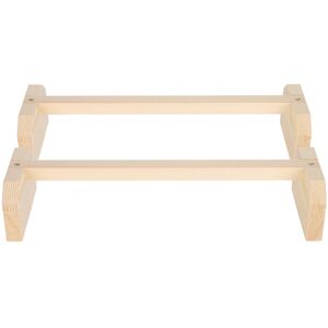 Unbranded Sturdy Chicken Perch Stand 2pcs Natural Wood Bird Roosting Platform Unbranded Sturdy Chicken Perch Stand 2pcs Natural Wood Bird Roosting Platform