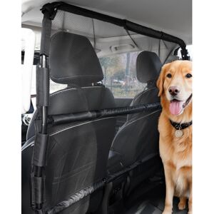 VEVOR Dog Car Barrier 50"""" Wide Car Divider for Front Seats Installation Vehic VEVOR Dog Car Barrier 50"""" Wide Car Divider for Front Seats Installation Vehic
