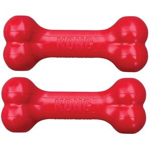 Kong Goodie Bone - Classic Durable Natural Rubber Dog Bone Supports Mental Engag Kong Goodie Bone - Classic Durable Natural Rubber Dog Bone Supports Mental Engag