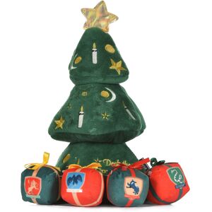 Harry Potter 14"""" Holiday Tree Burrow Dog Toy with Plush Squeaker Hogwarts Hou Harry Potter 14"""" Holiday Tree Burrow Dog Toy with Plush Squeaker Hogwarts Hou