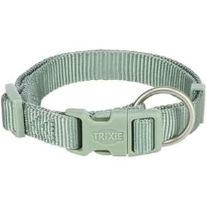 Dog Collar - TRIXIE - Premium - Sage Green - Comfortable - Durable Dog Collar - TRIXIE - Premium - Sage Green - Comfortable - Durable