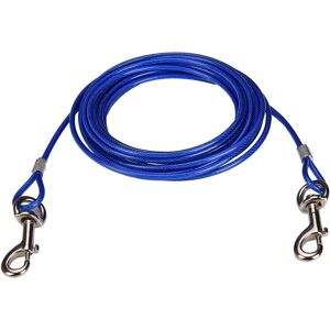 Unbranded Chew Resistant Pet Tether Cable, Double Ended for Easy Attachment with Reflectiv Unbranded Chew Resistant Pet Tether Cable, Double Ended for Easy Attachment with Reflectiv