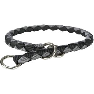 Nylon dog collar - TRIXIE - Round woven strap - Extra durable - With stop - Hook Nylon dog collar - TRIXIE - Round woven strap - Extra durable - With stop - Hook
