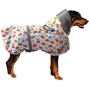 Unbranded Dog Raincoat Dog Rain Coat Rainwear Puppy Rain Ponchos-White XL Unbranded Dog Raincoat Dog Rain Coat Rainwear Puppy Rain Ponchos-White XL