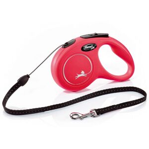 (5m, Red) Flexi New Classic Small Retractable Dog Lead (5m, Red) Flexi New Classic Small Retractable Dog Lead