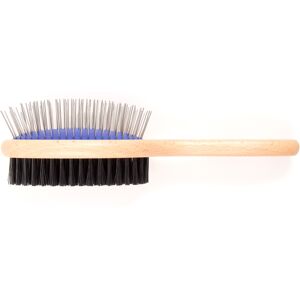 Ancol Heritage Wood Handle Double Sided Brush Large - Brush Ancol Heritage Wood Handle Double Sided Brush Large - Brush