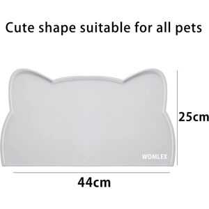 Unbranded Silicone Pet Feeding Mat for Floor, Non Slip Design Waterproof Dog Water Bowl Tr Unbranded Silicone Pet Feeding Mat for Floor, Non Slip Design Waterproof Dog Water Bowl Tr