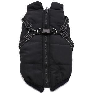HOD Pets (Black, XL) No Pull Harness Warm Dog Jacket HOD Pets (Black, XL) No Pull Harness Warm Dog Jacket
