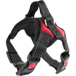 (Red Harness, Extra Small (XS)) KCT No Pull Padded Dog Harnesses Red/Black/Blue (Red Harness, Extra Small (XS)) KCT No Pull Padded Dog Harnesses Red/Black/Blue